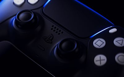 controller playstation 5, 4k, macro, joystick playstation, ps 5, sony playstation, console di gioco, playstation, sony