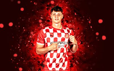 ladislav krejci, 4k, luci al neon rossa, girona fc, la liga, calciatori cechi, ladislav krejci 4k, calcio, laliga, ladislav krejci girona