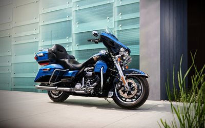 Harley-Davidson Electra Glide Ultra Limited, 4k, superbikes, 2018 bikes, american motorcycles, Harley-Davidson