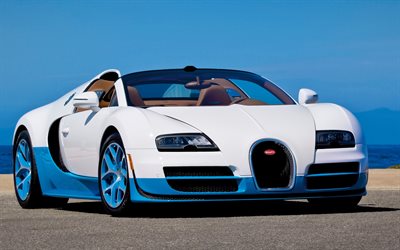 Bugatti Veyron Grand Sport, tuning, voitures de sport, les coupés, Vitesse