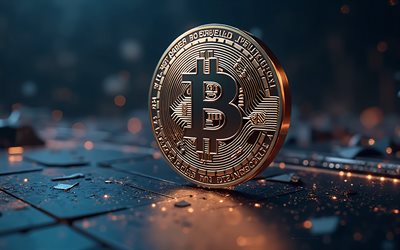 bitcoin, 4k, btc, antecedentes de finanzas, criptomoneda, signo de bitcoin, logotipo de bitcoin, moneda de oro bitcoin, antecedentes con signo de bitcoin, logotipo de btc