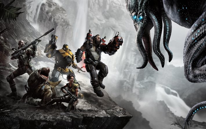 Evolve, characters, gameplay, shooter