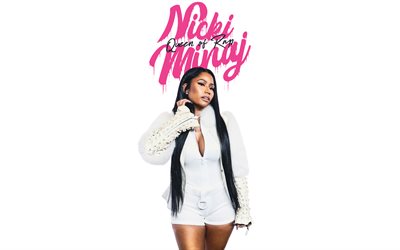 Nicki Minaj, 4k, fan art, superstars, Trinidadian singers, Onika Tanya Maraj-Petty, music stars, Trinidadian celebrity, Nicki Minaj photoshoot