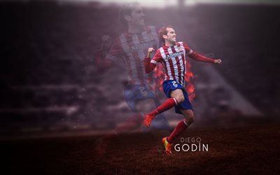 Diego Godin, Atletico Madrid, Football, Spain, football players