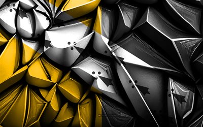 bandera de norfolk, 4k, textura creativa 3d, bandera 3d de norfolk, condados ceremoniales, inglaterra, arte 3d, bandera de la región de norfolk, norfolk