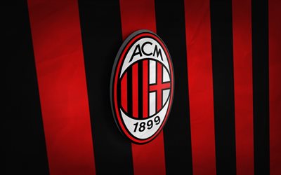 el fútbol, el emblema de Milán, el AC Milan, de Italia, de la Serie a