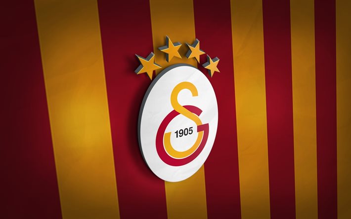 emblem of Galatasaray, football, Galatasaray, Turkey, SuperLig