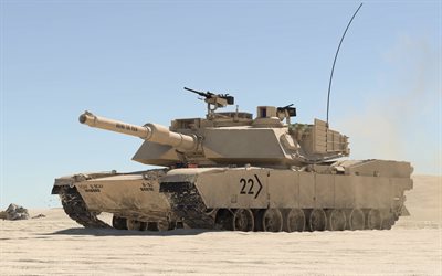abrams m1a2 sepv3, 4k, 사막, 미군, 탱크, 모래 언덕, 미국 해병대, 미국 mbt, abrams m1a2 sep v3, 장갑차, m1a2 아브람, 미국 메인 배틀 탱크, usmc, m1a2 9 월 v3 abrams