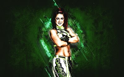 roxana pérez, wwe, luchador americano, fondo de piedra verde, luchadora bayley, campeón de la wwe, arte grunge, eeuu, lucha, carla gonzález, roxanne pérez wwe, entretenimiento de lucha libre mundial