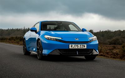 honda preludio ehev, 4k, camino, 2026 coches, especificaciones del reino unido, preludio honda azul, honda preludio 2026, autos japoneses, honda