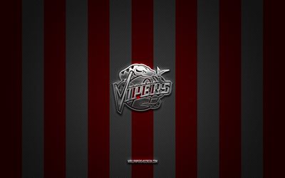logotipo de las víboras del valle del río grande, club de baloncesto americano, liga nba g, fondo de carbono gris rojo, emblema de las víboras del valle del río grande, baloncesto, víboras del valle del río grande, eeuu