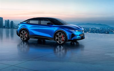 2026, alpine a390, elektrische kreuzung, frontansicht, äußerlich, blue alpine a390, neues blaues a390, trimotorauto, französische autos, elektroautos, alpin