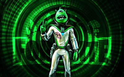 zorgoton fortnite, 4k, grüner spiralhintergrund, fortnite, kreativ, zorgoton haut, fortnite zorgoton haut, zorgoton, fortnite  charaktere