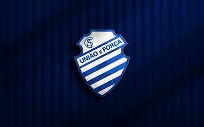 4k, centro sportivo alagoano 3d logotipo, serie brasileira c, anterior 3d azul, futebol, emblema do centro sportivo alagoano, centro sportivo alagoano logotipo, centro sportivo alagoano, clube de futebol brasileiro, csa, centro sportivo alagoano fc