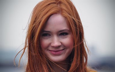 كارين غيلان, الممثلة, 2016, أحمر الشعر فتاة, الجمال