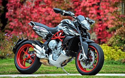 MV Agusta Rivale 800, 2016, superbikes, el camuflaje de la motocicleta