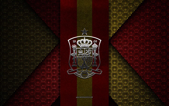 منتخب إسبانيا لكرة القدم, اليويفا, نسيج محبوك أحمر أصفر, أوروبا, شعار منتخب إسبانيا لكرة القدم, كرة القدم, إسبانيا