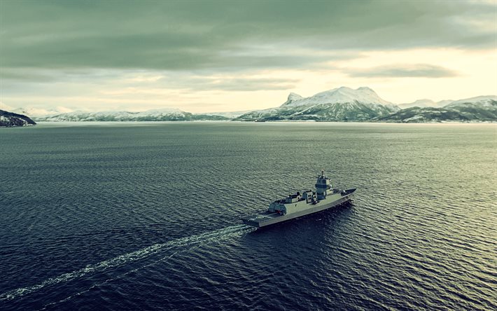 एचएनओएमएस थोर हेअरडाहल, f314, रॉयल नॉर्वेजियन नौसेना, नॉर्वेजियन फ्रिगेट, फ्रिड्टजॉफ नानसेन वर्ग, नॉर्वेजियन युद्धपोत, नॉर्वे