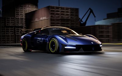 Maserati MCXtrema, 4k, supercars, 2024 cars, hypercars, italian cars, Maserati