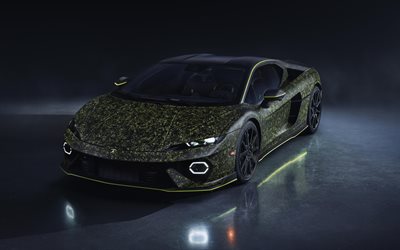 2026, lamborghini temerario, 4k, vista frontal, exterior, lamborghini temerario verde, nuevo lamborghini temerario, superdeportivo, autos deportivos italianos, lamborghini