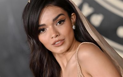 4k, rachel zegler, portrait, femme brune, actrice américaine, stars de cinéma, hollywood, célébrité américaine, beauté, séance photo de rachel zegler