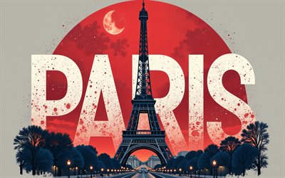 एफिल टॉवर, पेरिस, 4k, वेक्टर कला, शाम, सूर्यास्त, फ्रांस, टी शर्ट कला, एफिल टावर पेरिस, एफिल टॉवर कला, पेरिस के आकर्षण, एफिल टॉवर टी शर्ट