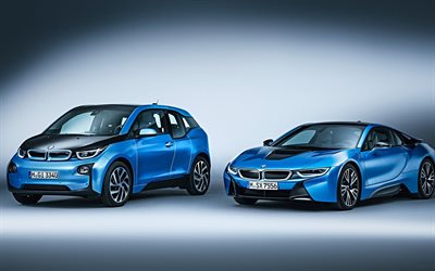 l'étude, en 2017, la BMW i3, BMW i8, supercars