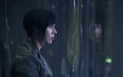 Kabuk, 2017 yılında fantastik, Hayalet, Scarlett Johansson