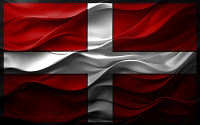 4k, Flag of Asti, cities of Italy, 3d Asti flag, Italy, Asti flag, 3d texture, Asti, Day of Asti, Italian national symbols, 3d art, Asti city flag