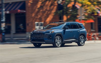 2026, toyota rav4, 4k, vista frontal, exterior, cruce azul, toyota rav4 azul, nuevo toyota rav4 2026, autos japoneses, toyota