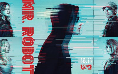 Mr Robot, TV Series, Season 3, poster, 2017 movie