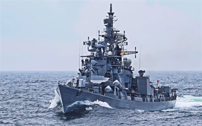 기능 Ranvijay, D55, 구축함, 군함, 인도 해군, 라 클래스 구축함, Ranvijay