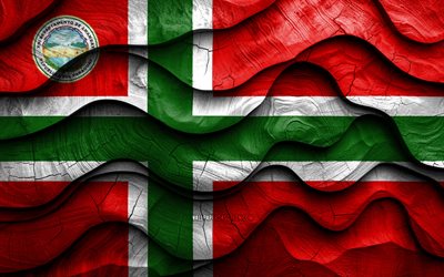 4k, bandeira amambay, departamentos do paraguai, bandeiras de ondas 3d de madeira, dia de amambay, bandeira de amambay, bandeira de madeira amambay, amambay, ámérica do sul, departamentos paraguaios, departamento de amambay