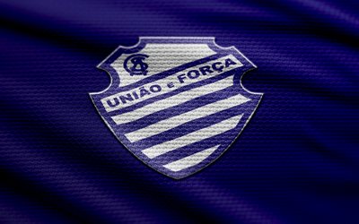 centro sportivo alagoano logotipo, 4k, fundo de tecido azul, serie brasileira c, bokeh, futebol, emblema do centro sportivo alagoano, centro sportivo alagoano, clube de futebol brasileiro, cs alagoano, csa