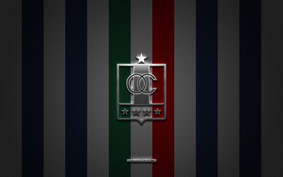 una vez logotipo de caldas, club de fútbol de colombia, categoría primera a, fondo de carbón blanco azul, una vez que caldas emblema, fútbol americano, una vez caldas fc, colombia, una vez caldas