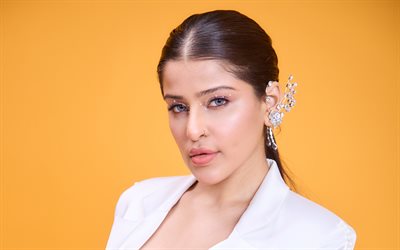 Edin Rose, 4k, portrait, indian actress, Bollywood, movie stars, pictures with Edin Rose, brunette woman, popular actress, indian celebrity, Edin Rose photoshoot