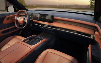 2027, kia telluride, 4k, intérieur, vue intérieure, tableau de bord du kia telluride, intérieur du kia telluride, nouvelle kia telluride 2027, voitures sud coréennes, kia