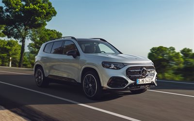 2027 मर्सिडीज बेंज जीएलबी, 4k, सामने का दृश्य, बाहरी, सफेद जीएलबी वर्ग, मर्सिडीज, नया सफेद जीएलबी क्लास 2027, जीएलबी वर्ग, जर्मन कारें, मर्सिडीज बेंज