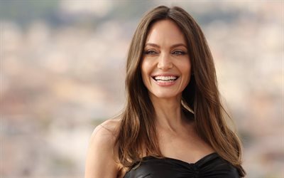 أنجلينا جولي, 4k, يبتسم, ممثلة أمريكية, هوليوود, جمال, النجوم الامريكيه, ممثلة شعبية, المشاهير الأمريكيين, نجوم السينما, جلسة تصوير لأنجلينا جولي