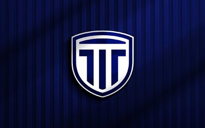 4k, tochigi city fc 3d 로고, j3 리그, 블루 3d 배경, 축구, tochigi city fc emblem, tochigi city fc 로고, tochigi city fc, 일본 축구 클럽, tochigi city