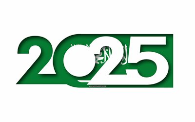 2025 saudi  arabien, weißer hintergrund, saudi arabien, minimale kunst, 2025 saudi  arabien  konzepte, saudi  arabien 2025, saudi  arabien  flagge, 2025 saudi  arabien  hintergrund