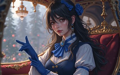 texas, 4k, entraîneur, arknights, art 3d, manga, texas l'omertosa, personnages d'anime, personnages arknights, texas arknights