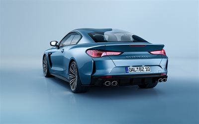 2025, bovensiepen zagato, 4k, arrière vue, extérieur, bmw m4 bleu, réglage, bmw m4, convertible, bmw m4 cabrio, voitures allemandes, zagato, bmw