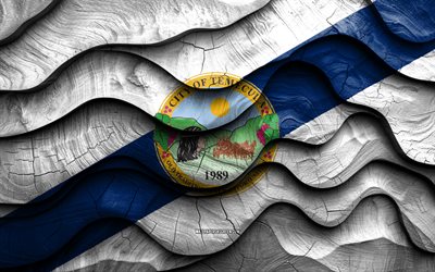 4k, Temecula flag, US cities, wooden 3D waves flags, Day of Temecula, flag of Temecula, USA, Temecula wooden flag, Temecula California, american cities, Temecula