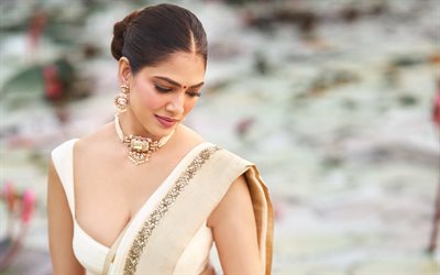 malavika mohanan, 4k, robe blanche, actrice indienne, bollywood, stars de cinéma, photos avec malavika mohanan, actrice populaire, célébrité indienne, malavika mohanan photoshoot