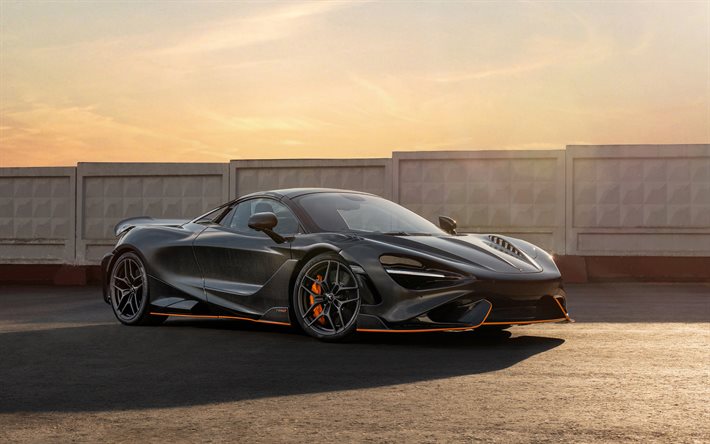 McLaren 765LT Spider Carbon Edition, 4k, supercars, 2025 cars, TopCar, tuning, 2025 McLaren 765LT Spider, british cars, McLaren