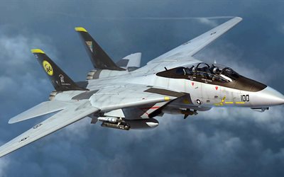 f-14d, スーパー tomcat, ジェット戦闘機, 軍用機