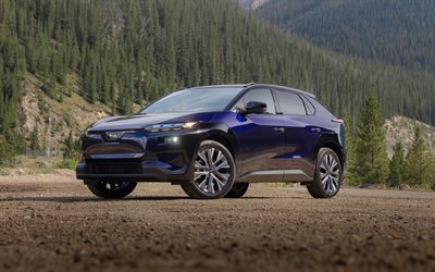 4k, Subaru Solterra Touring, forest, 2026 cars, offroad, 2026 Subaru Solterra Touring, japanese cars, Subaru