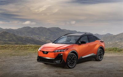 2026, Subaru Uncharted, 4K, front view, exterior, electric crossover, orange Subaru Uncharted, new Subaru Uncharted 2026, Japanese cars, Subaru