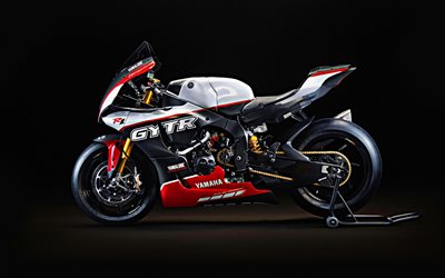 Yamaha R1 GYTR Pro, 4k, side view, 2024 bikes, superbikes, 2024 Yamaha R1 GYTR Pro, japanese motorcycles, Yamaha